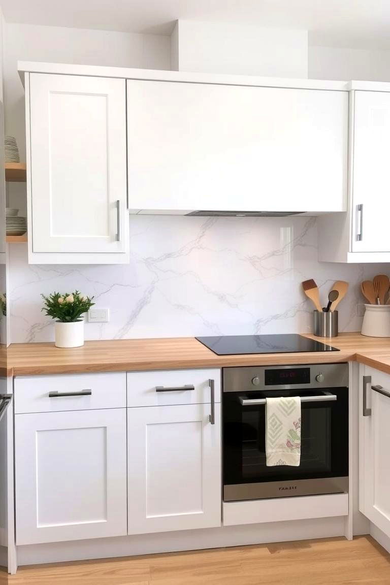 Laminate Splashback for Budget Friendly Style - 24 Kitchen Splashback Ideas
