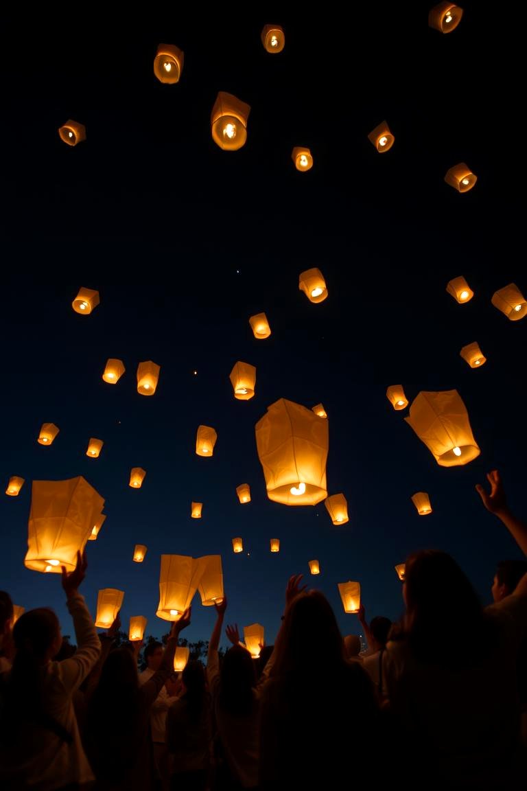 Lantern Lighting - 24 Wedding Send-off Ideas