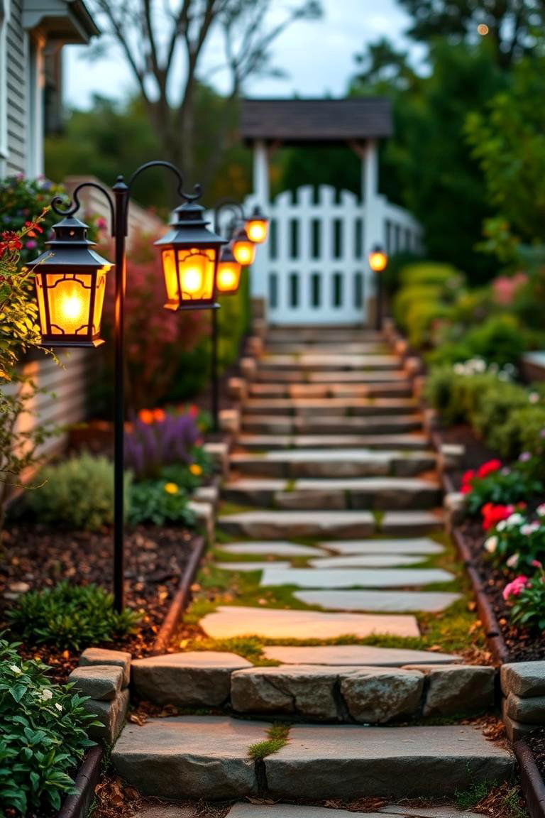 Lanterns for a Classic Touch - 24 Garden Lighting Ideas