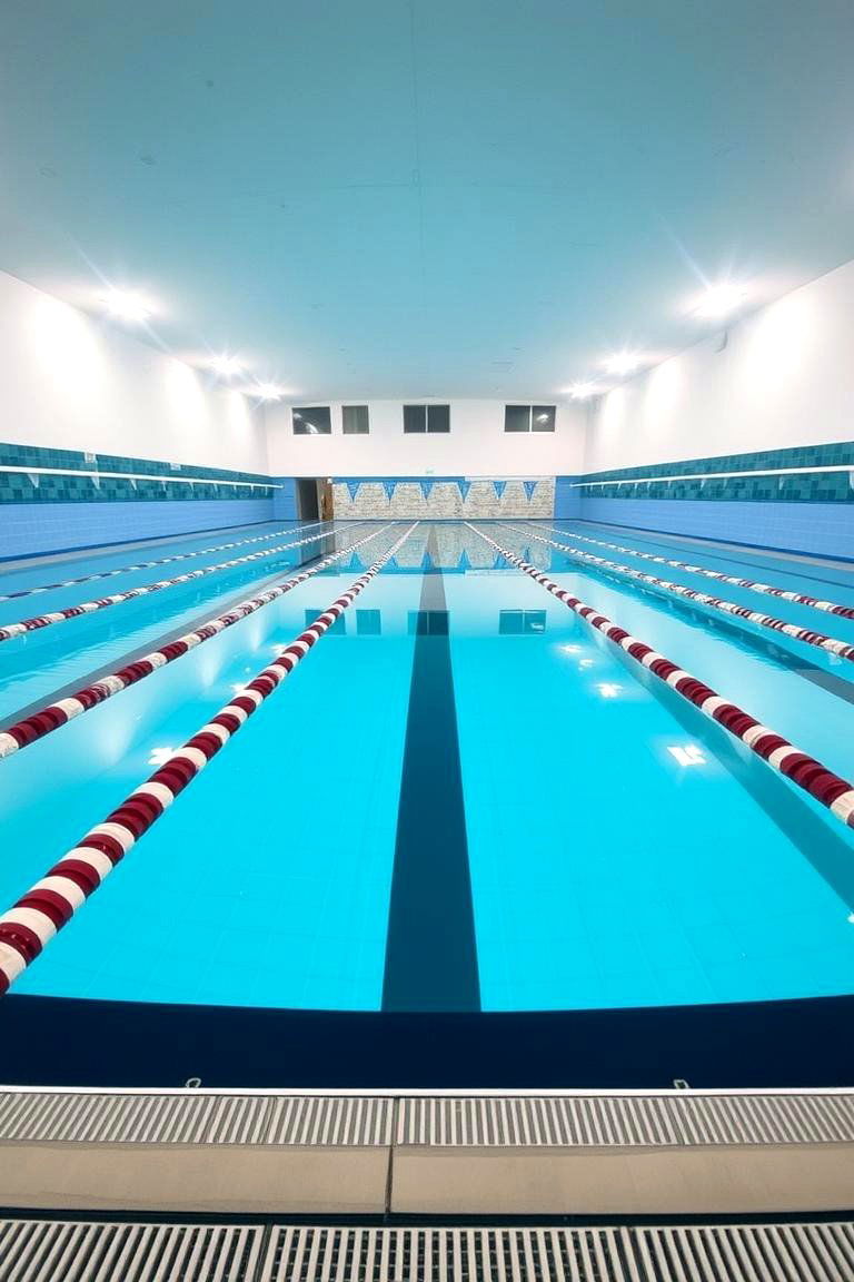 Lap Pool for Fitness Enthusiasts - 24 Indoor Pool Ideas