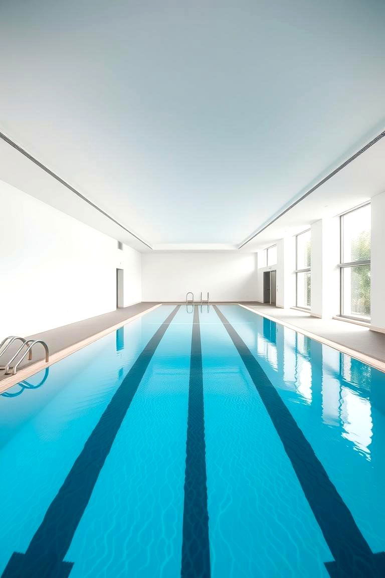 Lap Swimming Pool for Fitness - 24 Swimming Pool Ideas