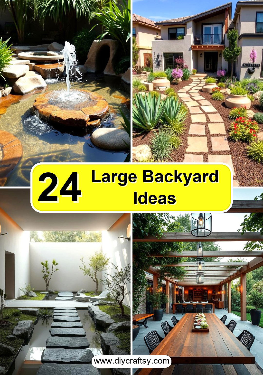 Large Backyard Ideas