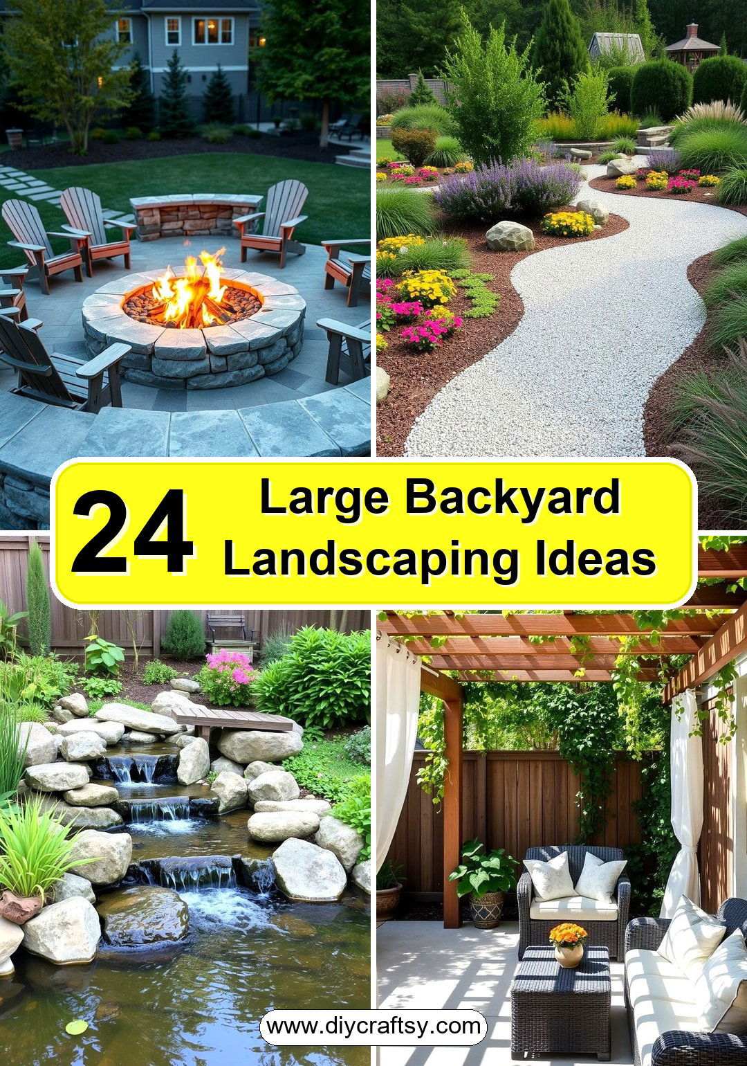 Large Backyard Landscaping Ideas