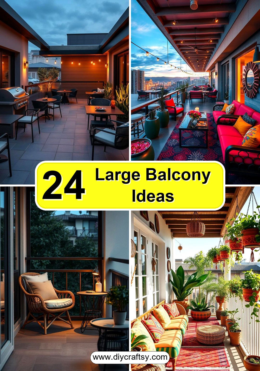 Large Balcony Ideas