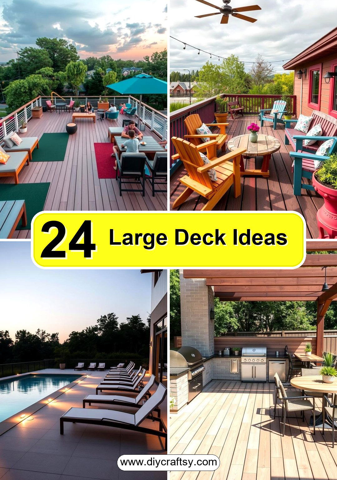 Large Deck Ideas