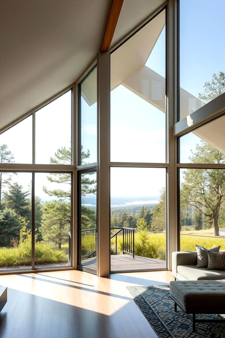 Large Expansive Windows - 24 Minimalist House Exterior Ideas
