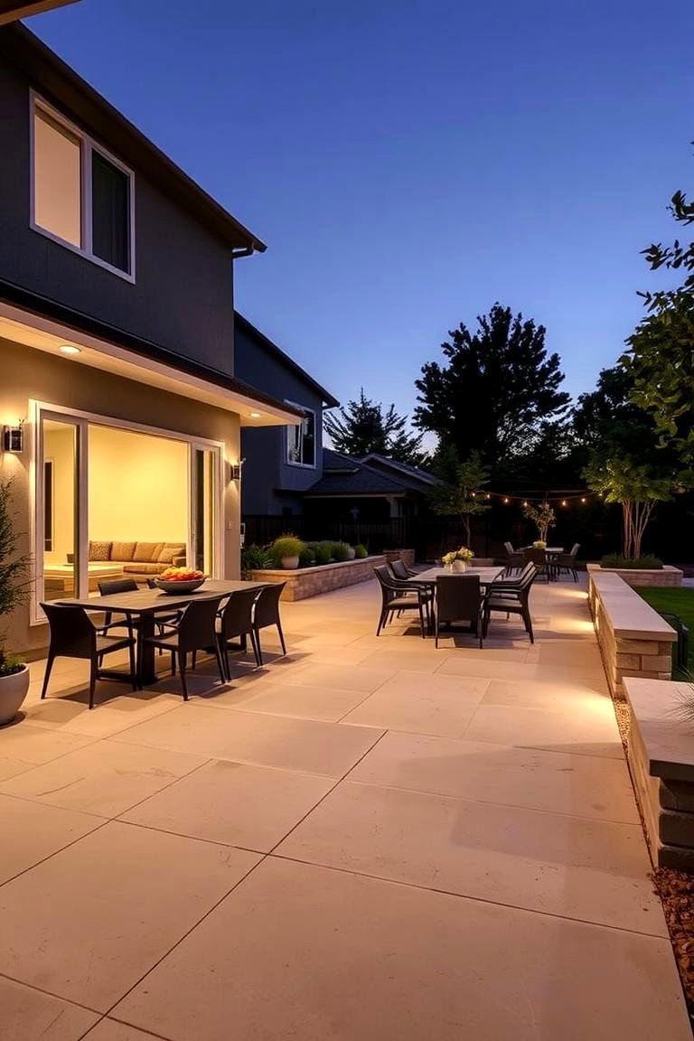 Large Format Tiles for a Seamless Look - 24 patio tile ideas