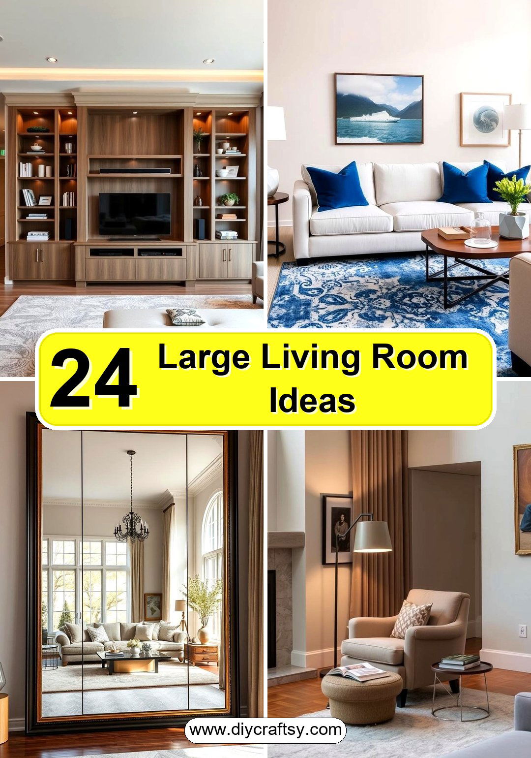 Large Living Room Ideas