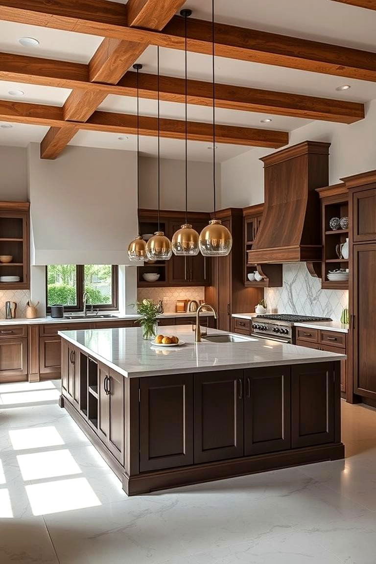 Large Scale Island - 24 Luxury Kitchen Ideas