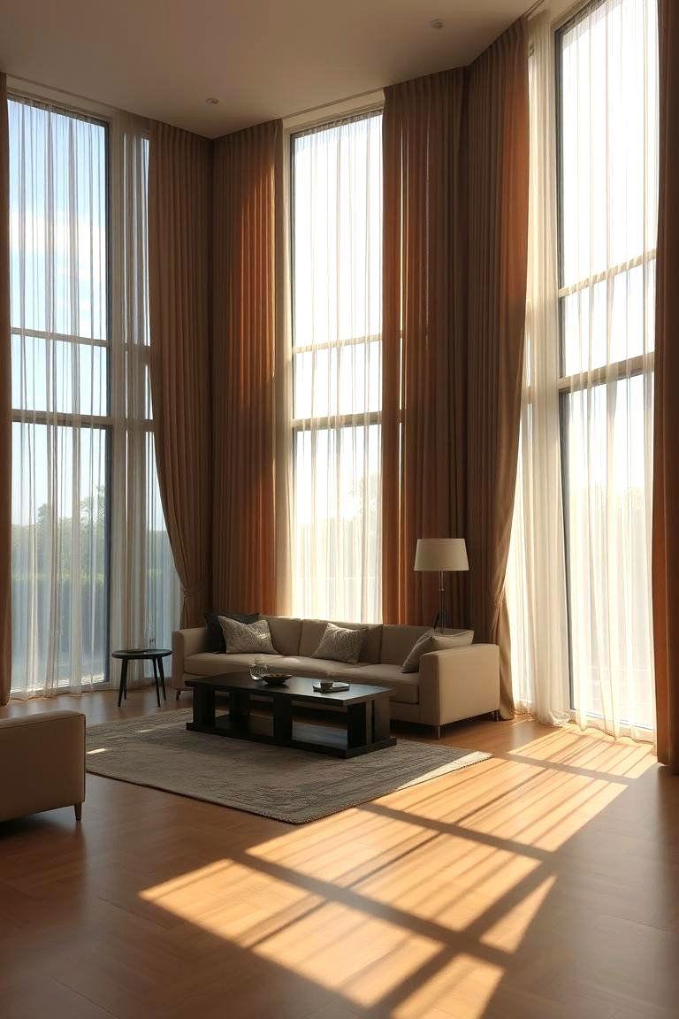 Large Windows for Natural Light - 27 1950s Living Room Ideas