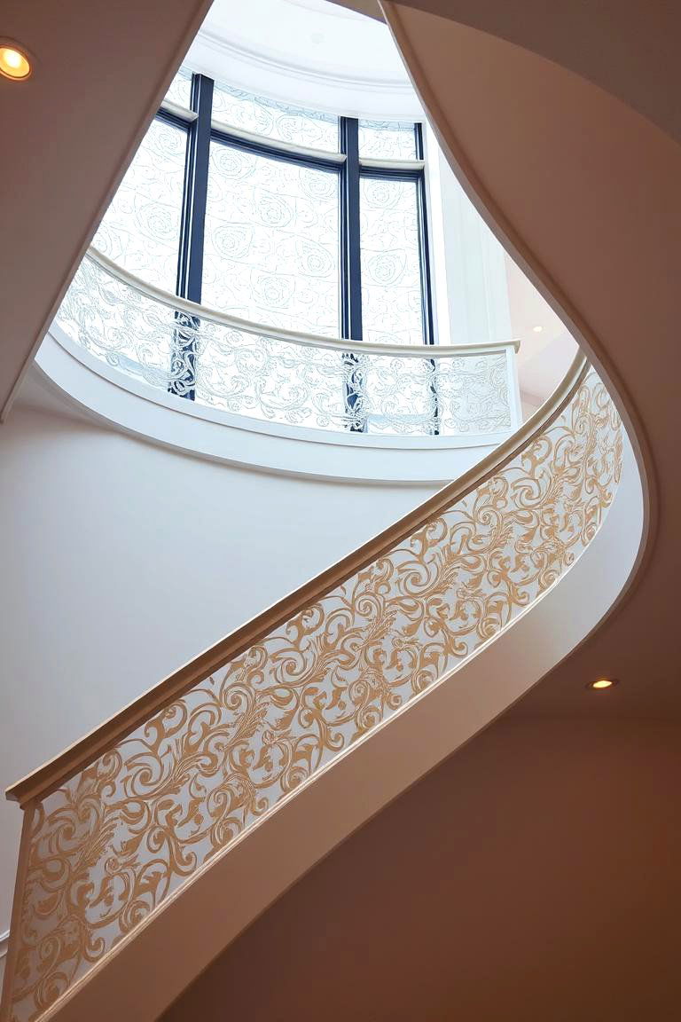 Laser Cut Ornamental Railings - 24 Stair Railing Ideas