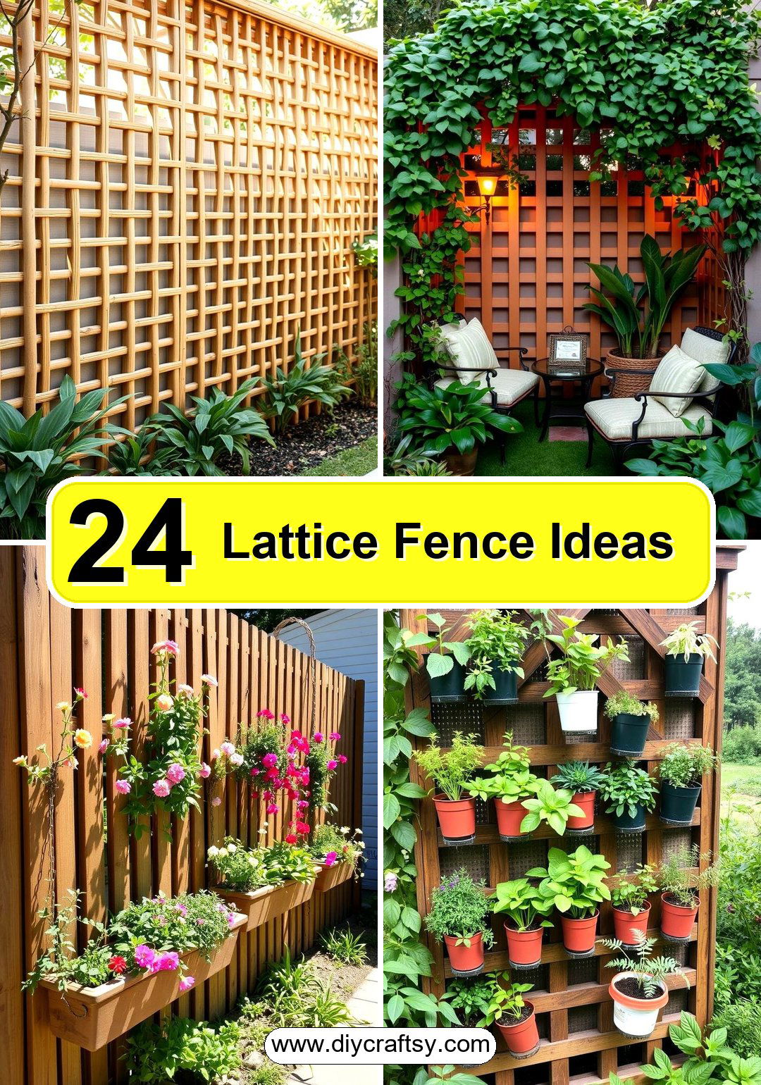 Lattice Fence Ideas