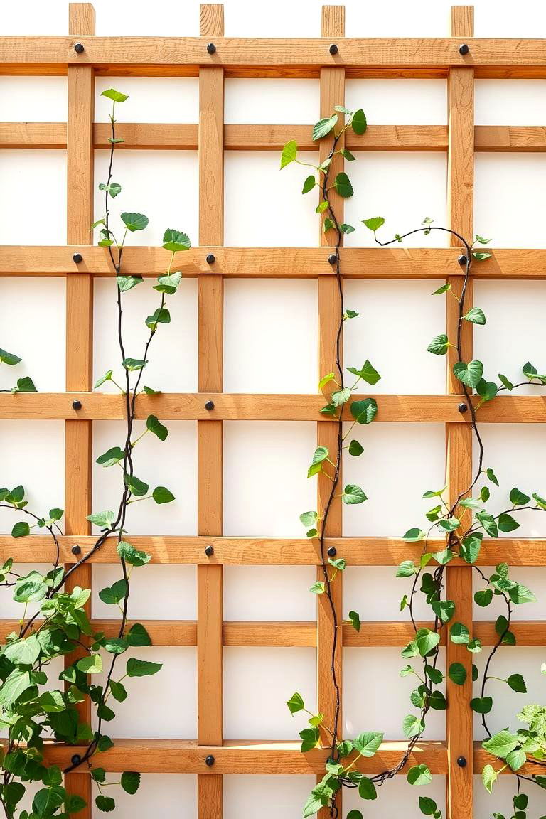 Lattice Pattern Trellis - 24 Trellis Ideas
