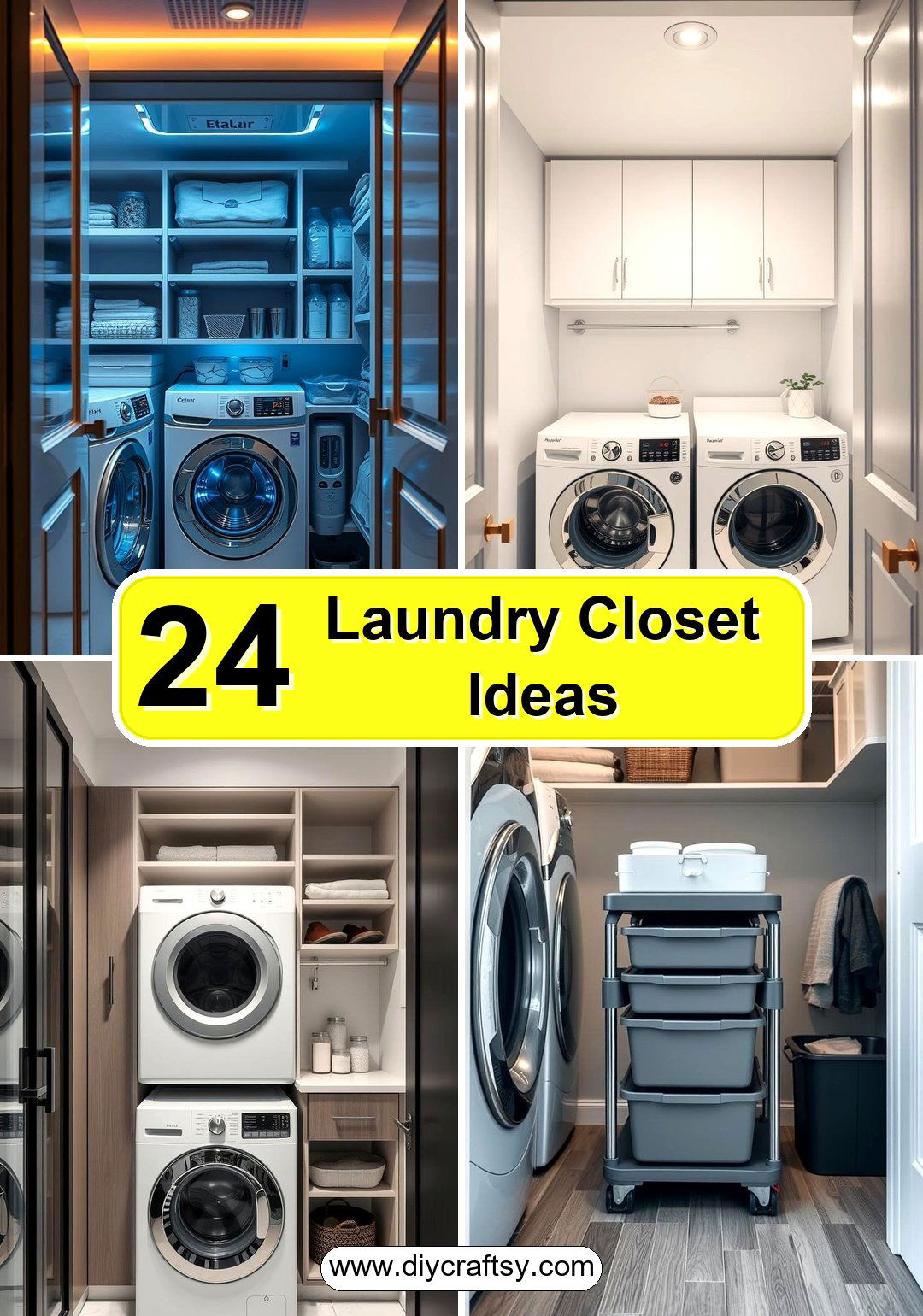 Laundry Closet Ideas