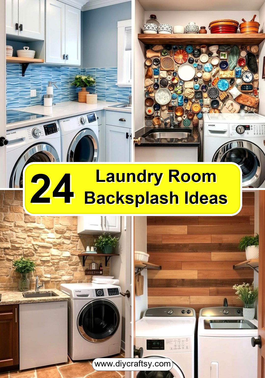 Laundry Room Backsplash Ideas