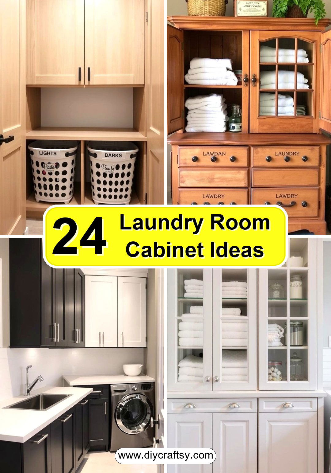Laundry Room Cabinet Ideas