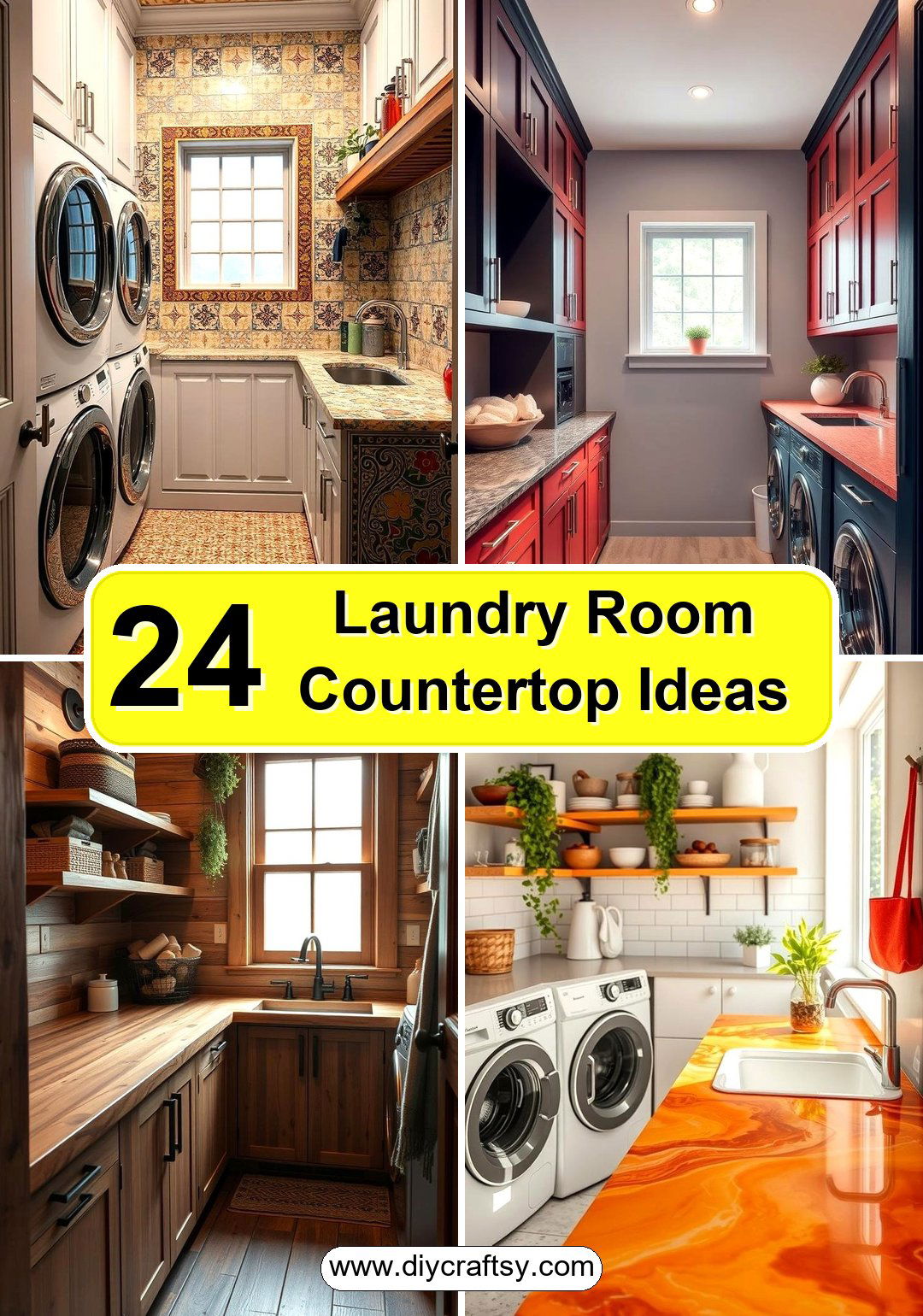 Laundry Room Countertop Ideas