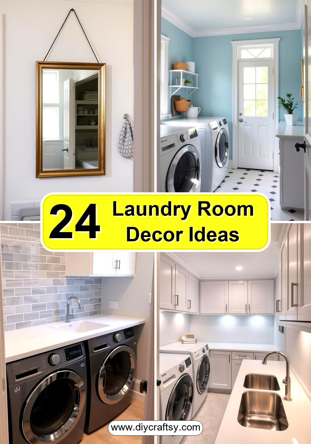 Laundry Room Decor Ideas