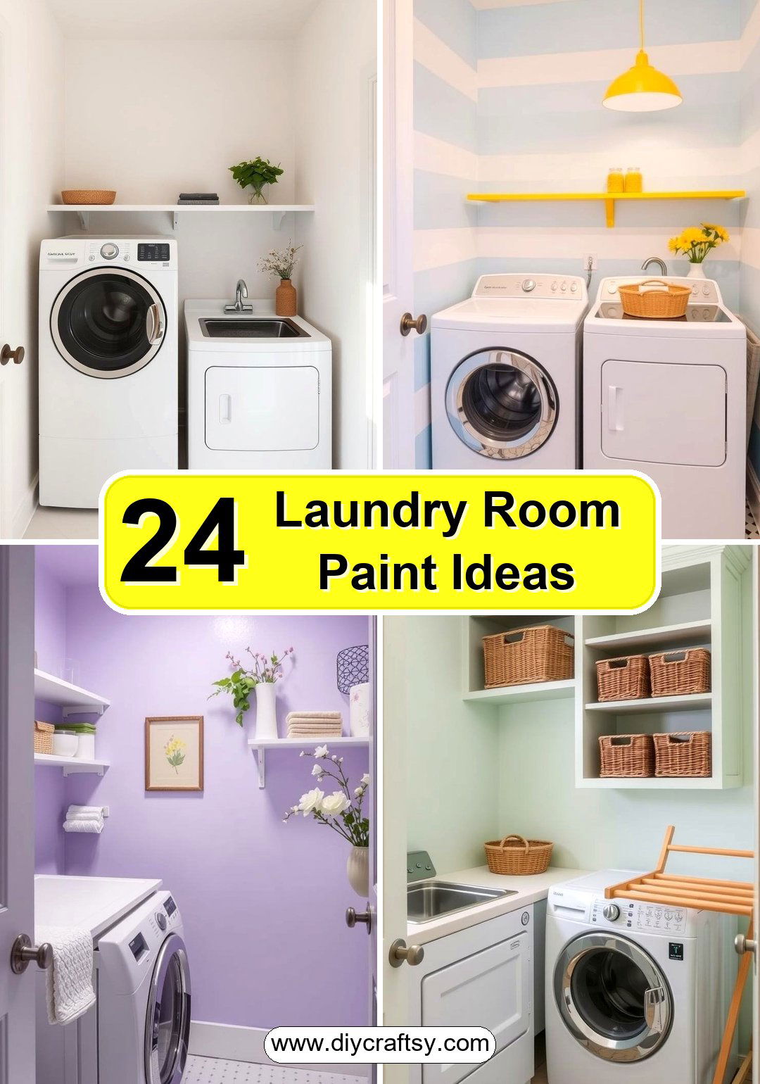 Creative Utility Room Paint Ideas To Transform Your Space