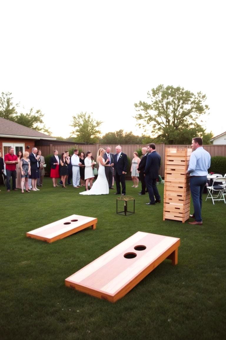 Lawn Games for Entertainment - 24 Backyard Wedding Ideas