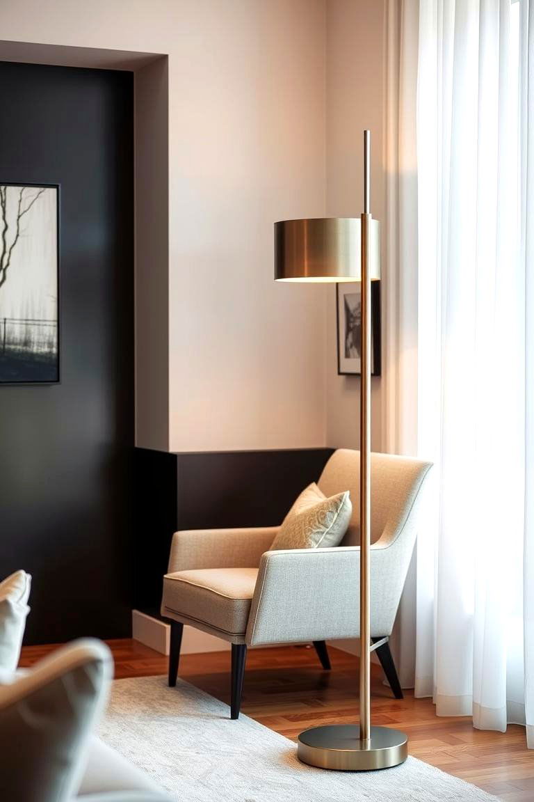 Layer Ambiance with Floor Lamps - 24 Pinterest Living Room Decor Ideas