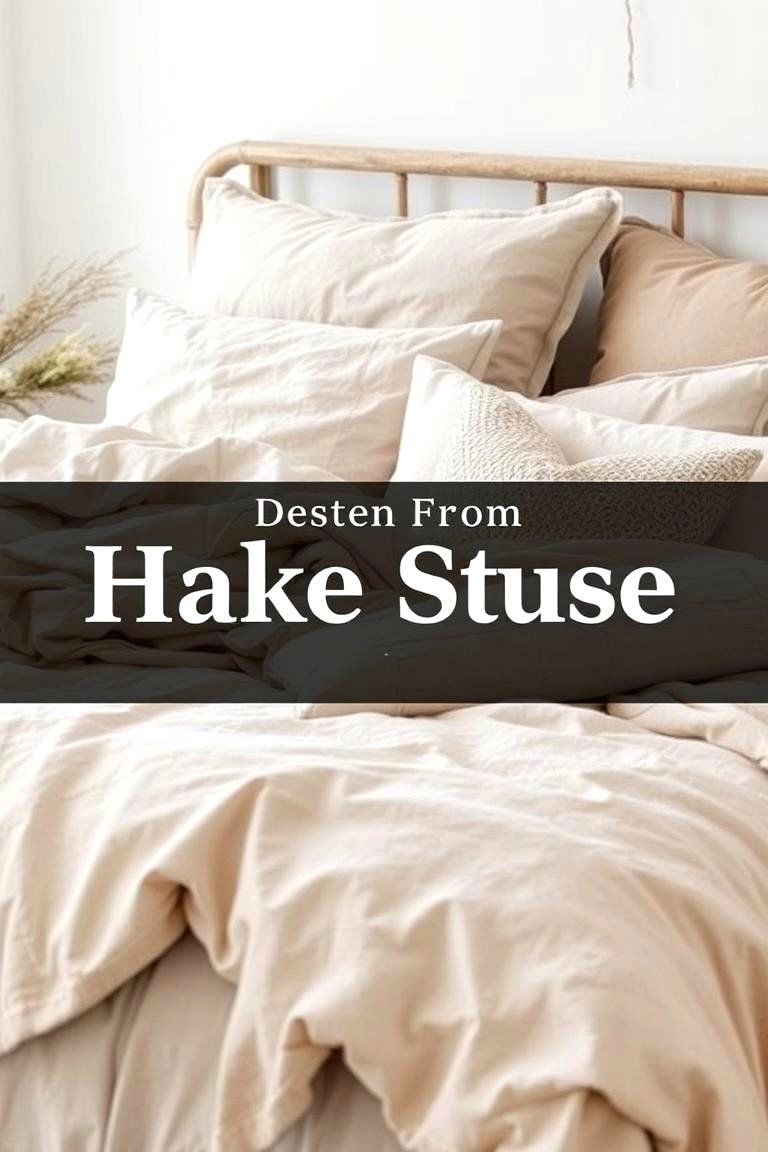 Layer Textures for a Cozy Inviting Bed - 24 Farmhouse Bedroom Ideas