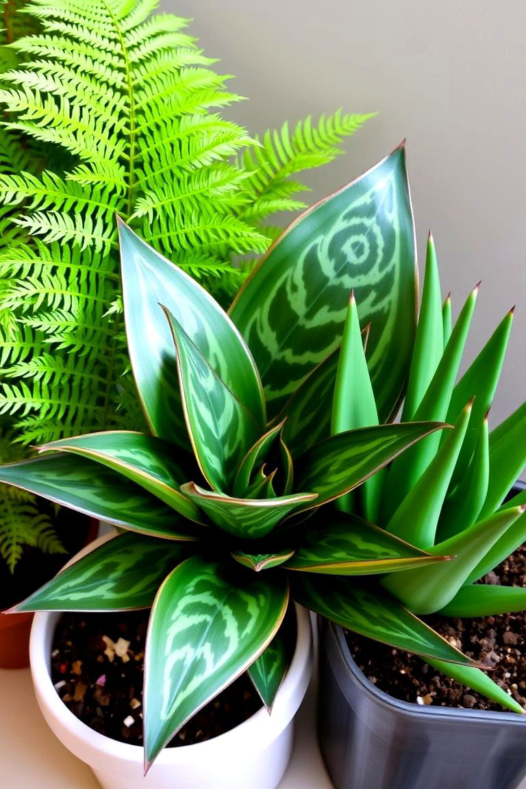 Layer Textures with Different Plant Types - 24 Ways Decorating With Plants