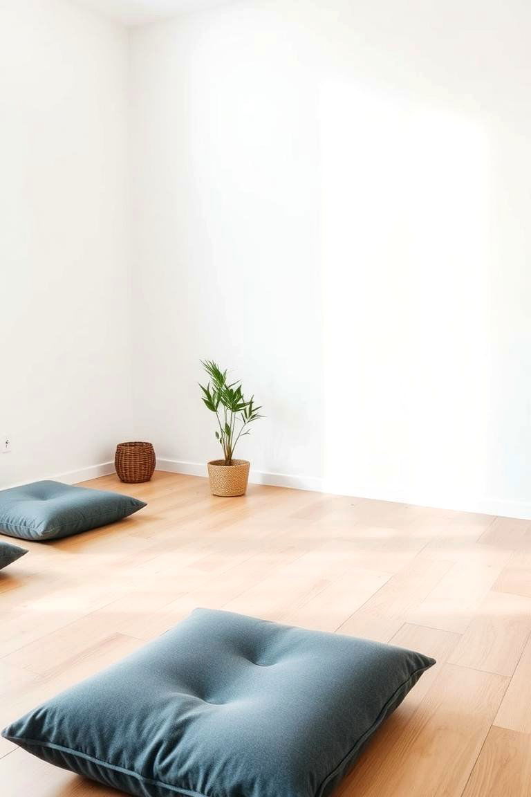 Layer with Textured Textiles - 24 Japandi Living Room Ideas
