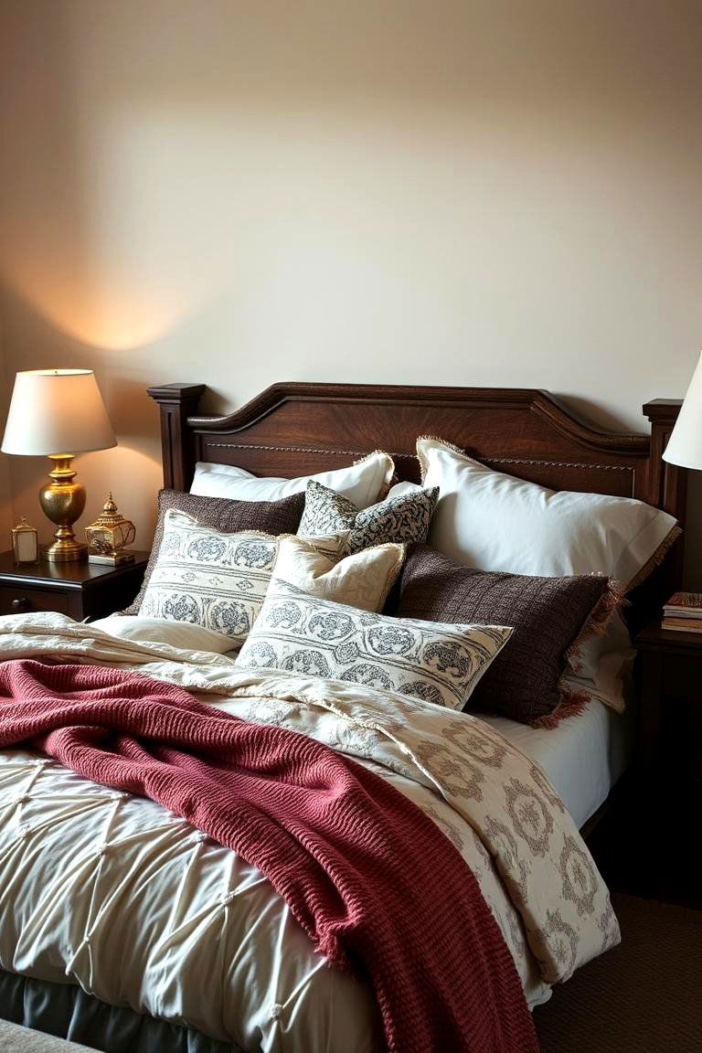 Layered Bedding Bliss - 24 Pottery Barn Bedroom Ideas