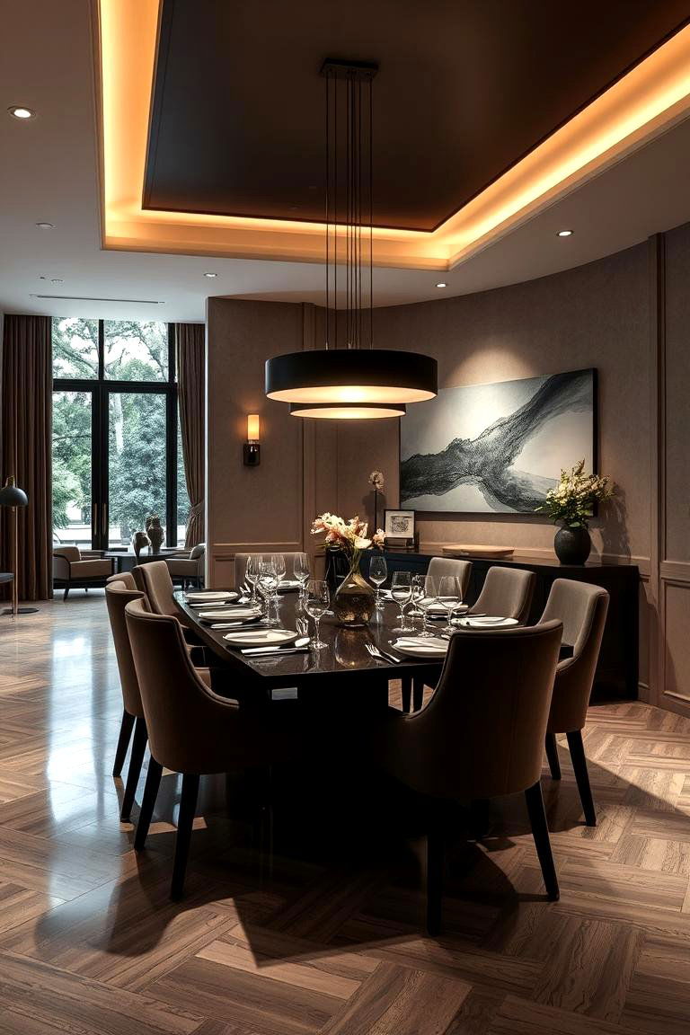 Layered Lighting Concepts - 24 Dining Room Lighting Ideas