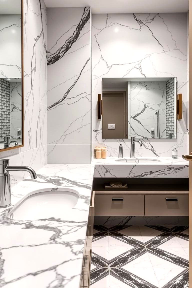 Layered Lighting Effects - 24 Art Deco Interior Design Ideas