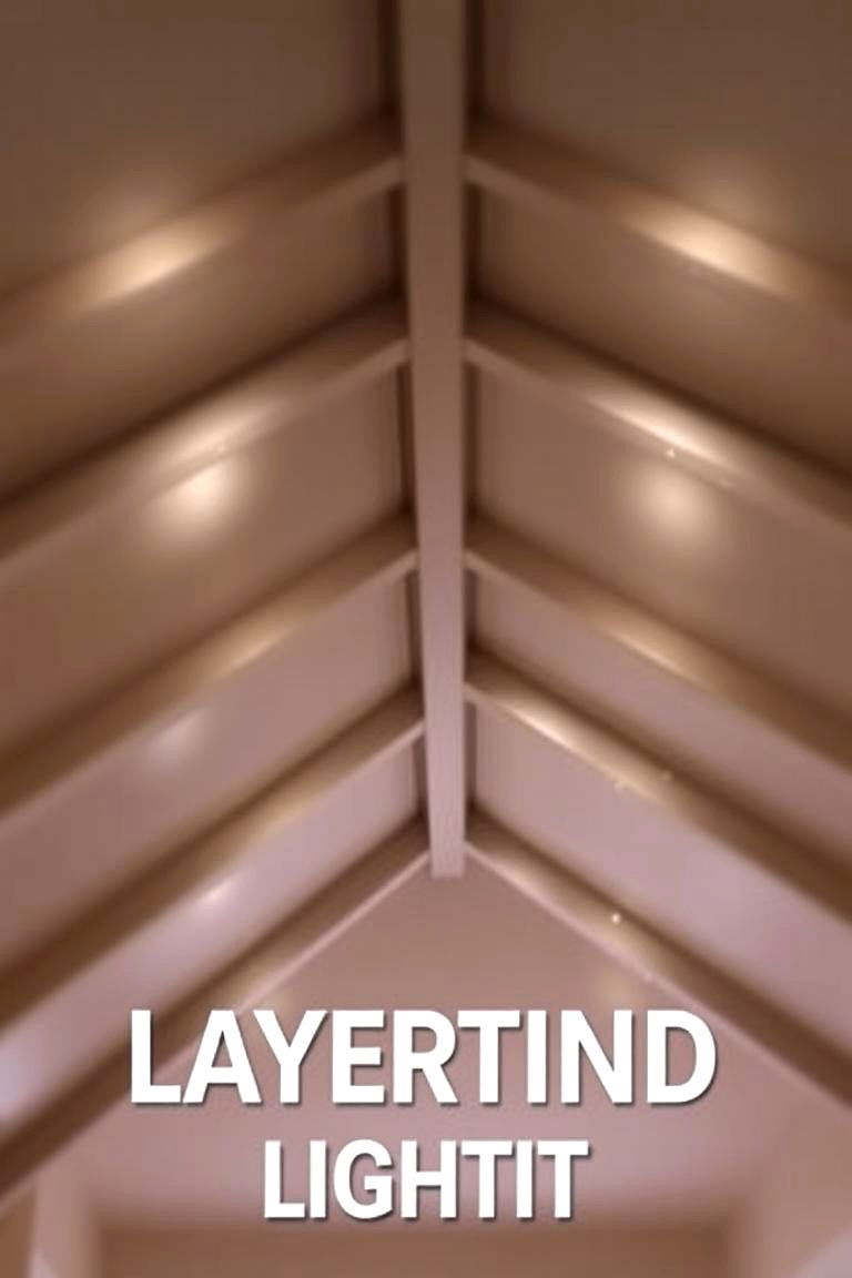 Layered Lighting for Depth and Drama - 24 Vaulted Ceiling Lighting Ideas