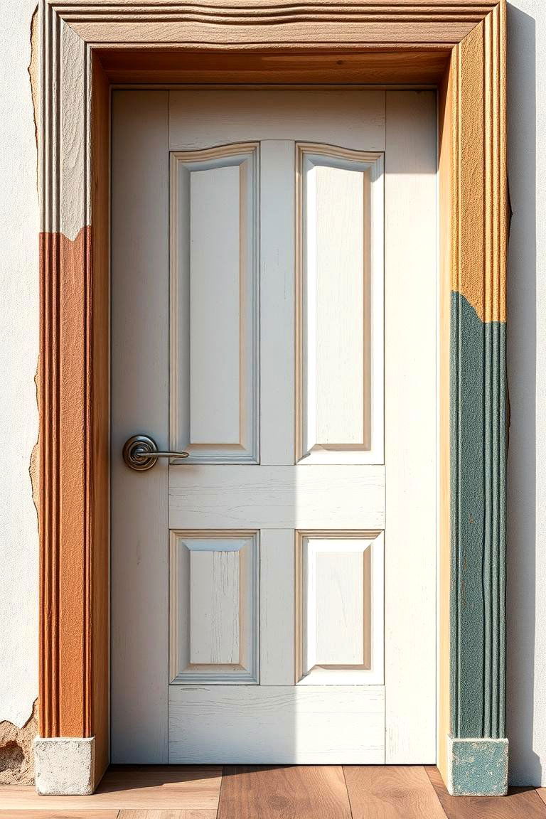Layered Multi Tonal Trim - 24 Door Trim Ideas