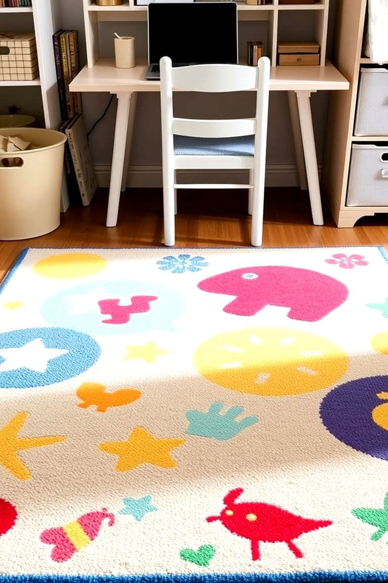 Layered Rugs - 24 Office Rug Ideas