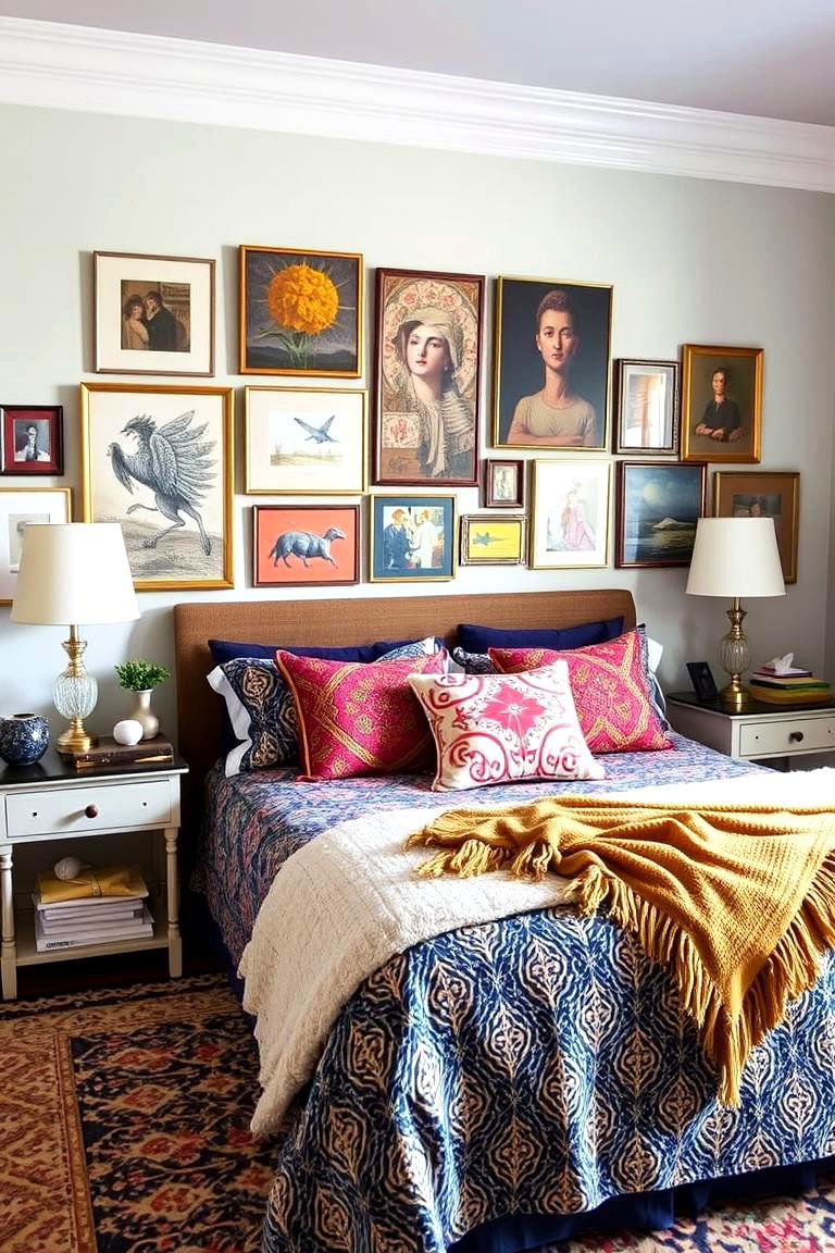 Layered Textiles and Textures - 24 Maximalist Decor Ideas