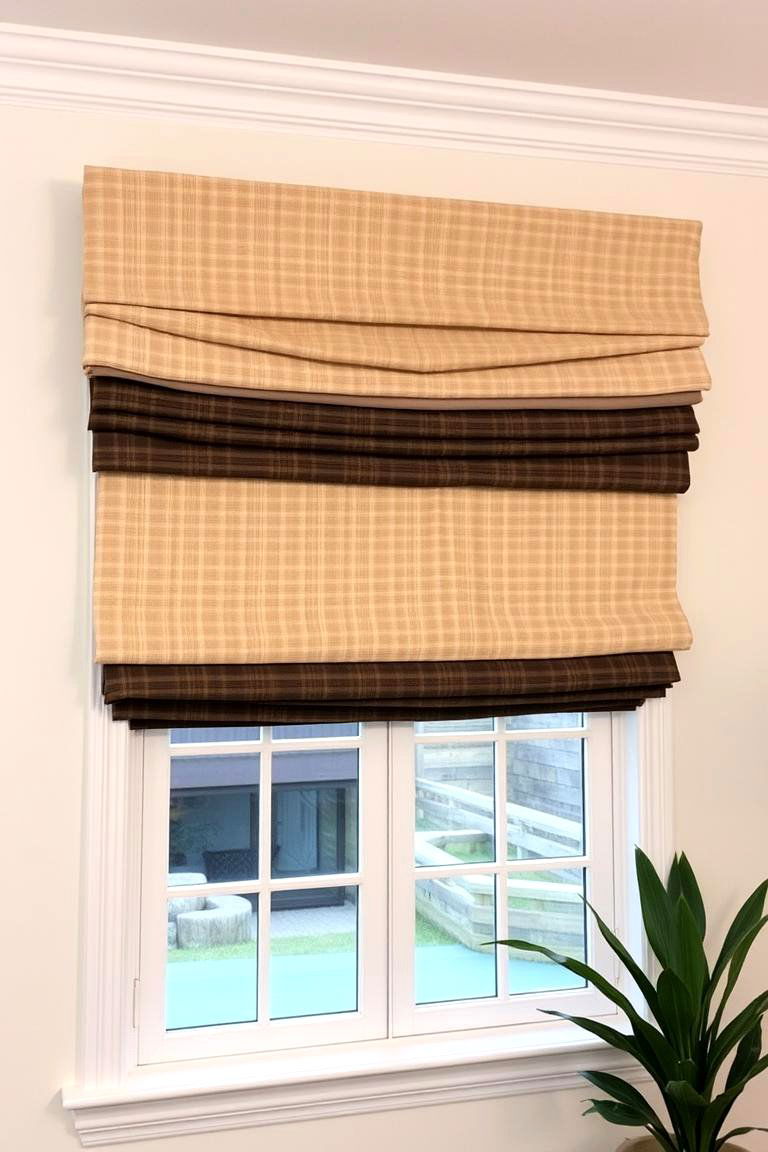 Layered Texture Valance - 24 Window Valance Ideas