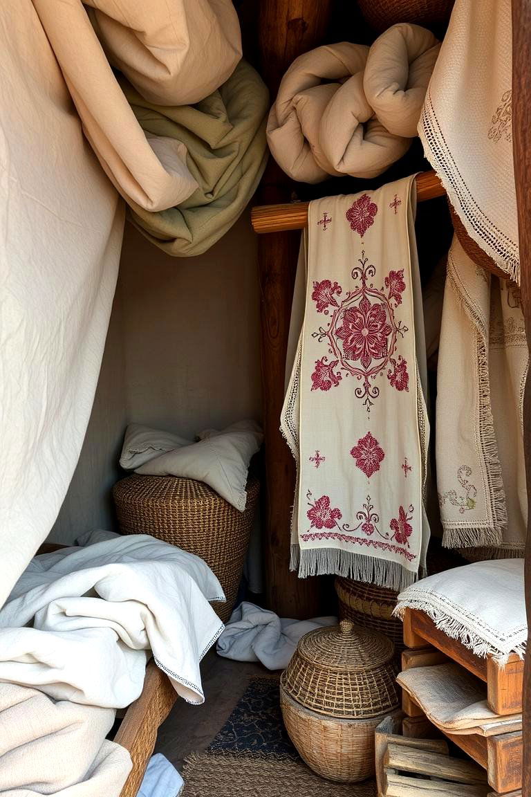 Layered Textures - 24 Mexican Bedroom Ideas