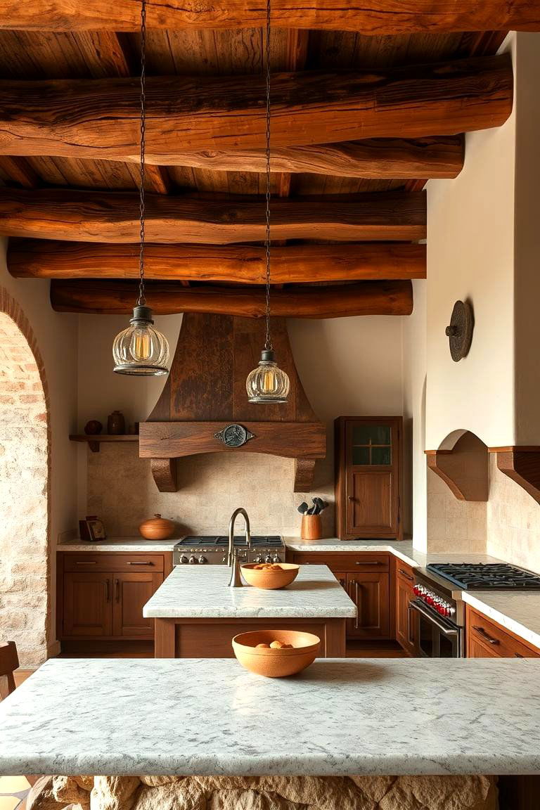 Layered Textures - 24 Spanish Style Kitchen Ideas