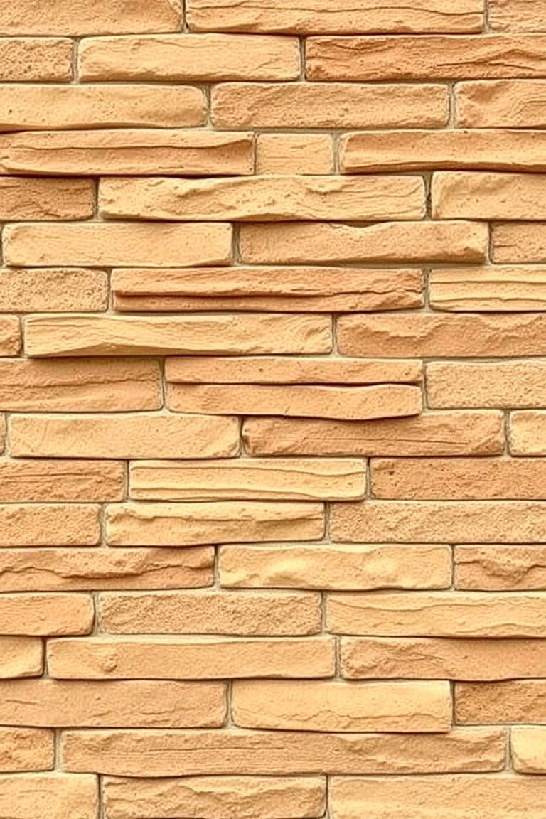 Layered Textures and Earthy Tones - 24 Brown Brick Exterior Home Ideas