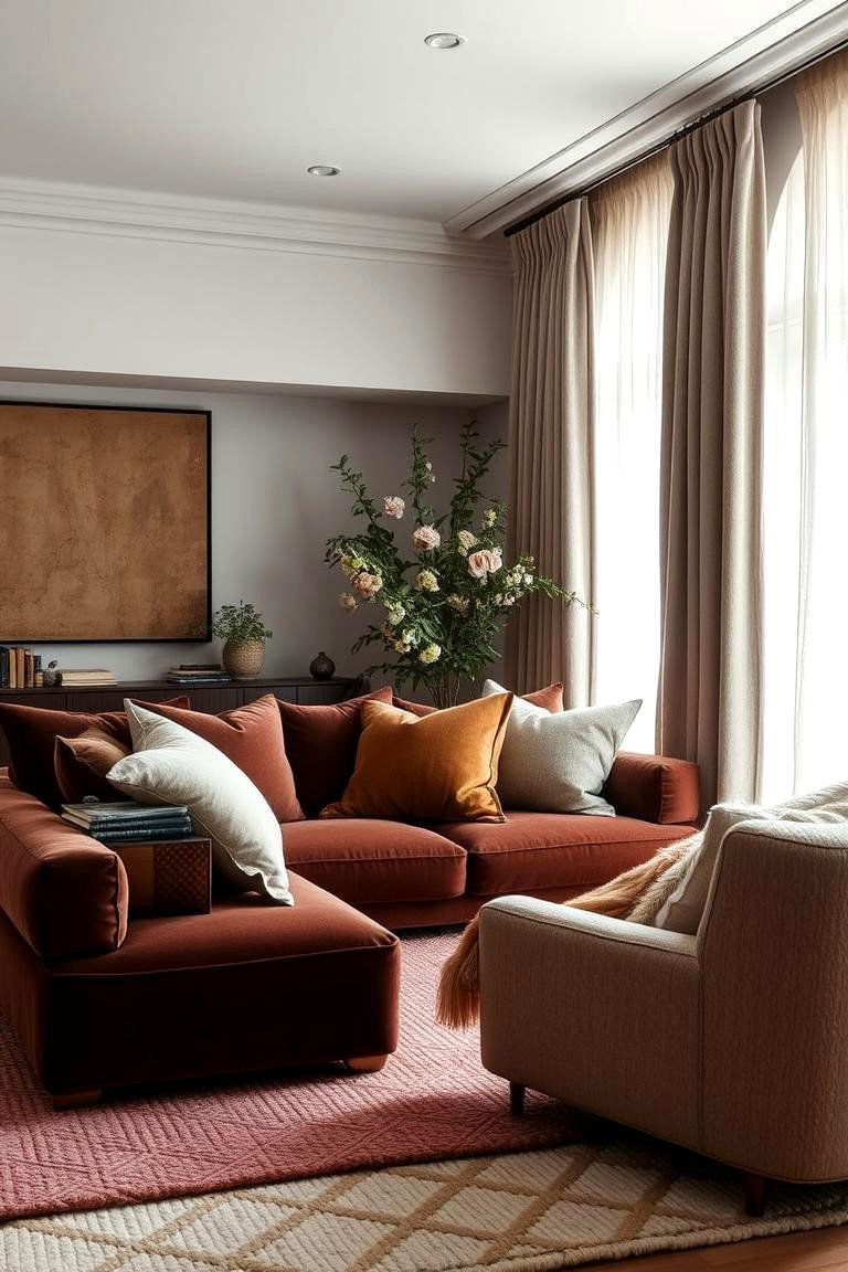 Layered Textures for Comfort and Style - 24 Moroccan Living Room Ideas