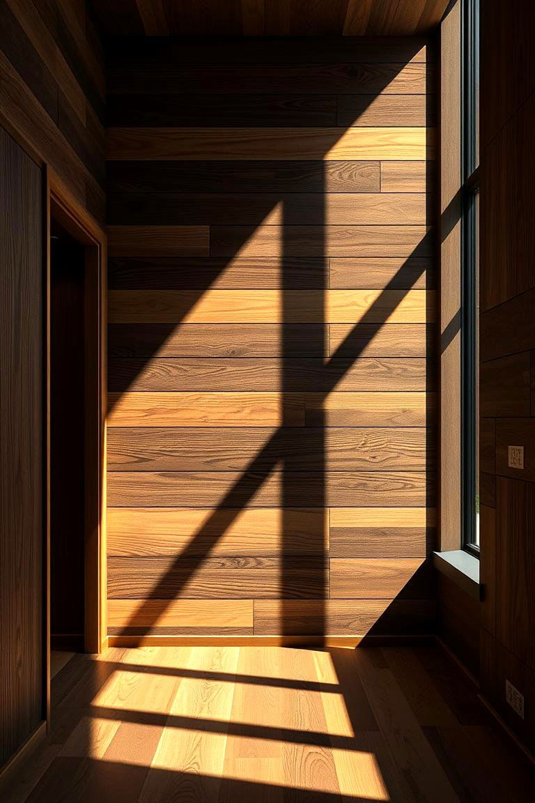 Layered Wood Effects - 24 Rustic Wainscoting Ideas