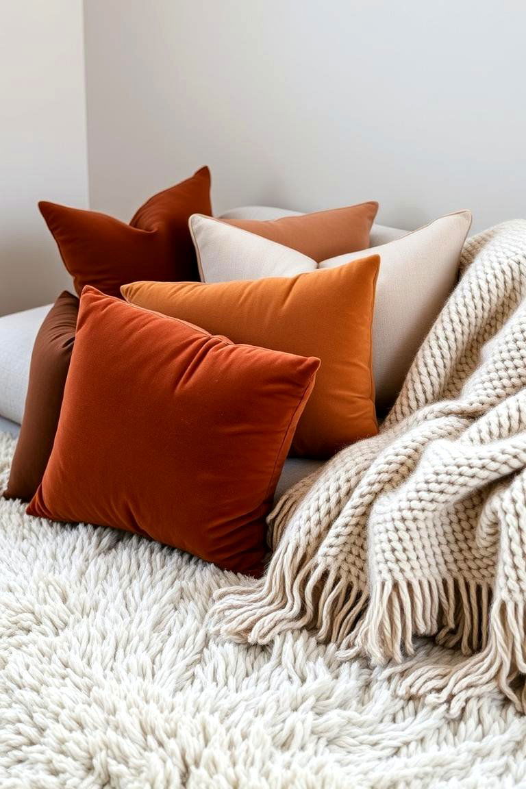 Layering Textures for Coziness - 24 Living Room Design Ideas
