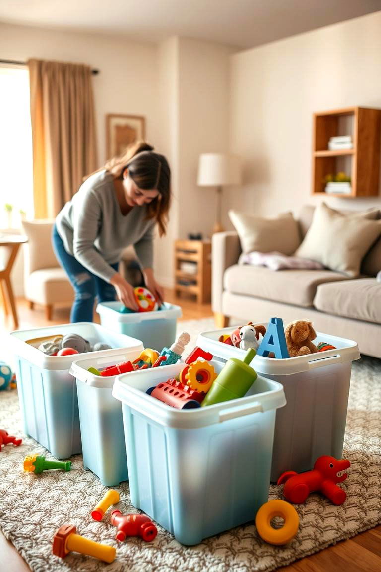 Lead by Example - 24 Toy Storage Ideas