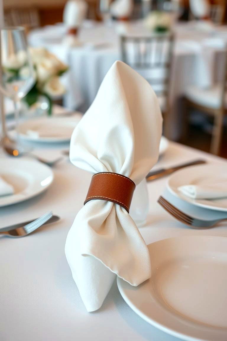 Leather Accents - 24 Western Wedding Ideas