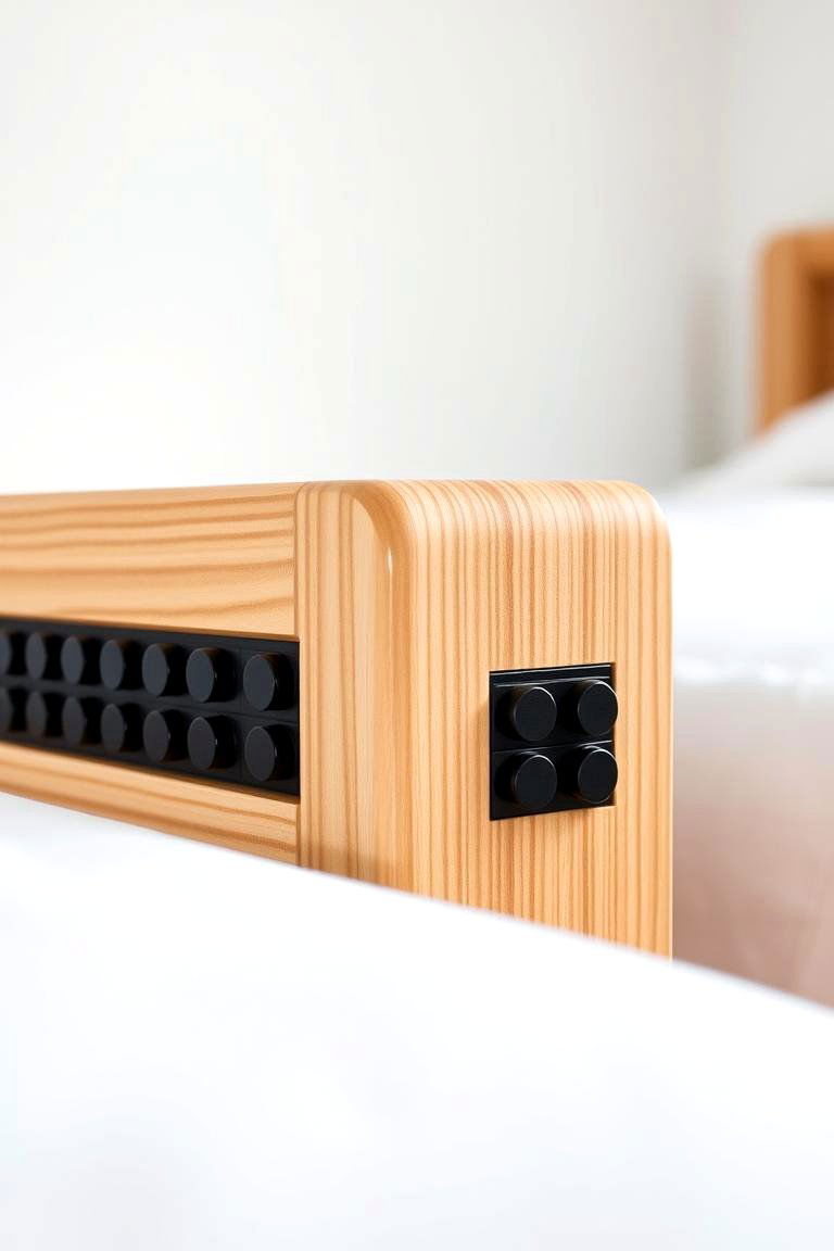 Lego Bed Frame Accents - 24 Lego Bedroom Ideas