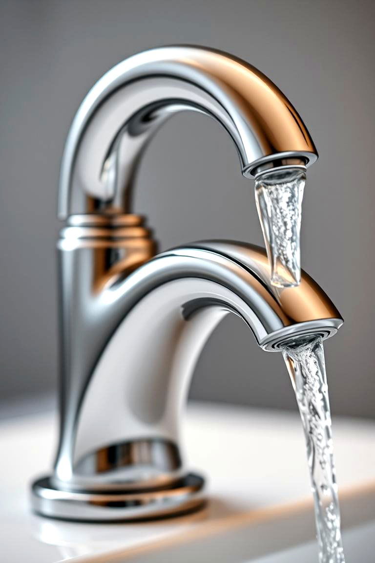 Lever Style Faucets for Easy Operation - 24 Handicap Bathroom Ideas