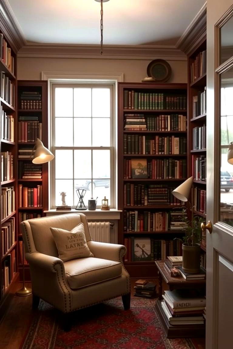 Library Inspired Man Cave - 24 Man Cave Design Ideas