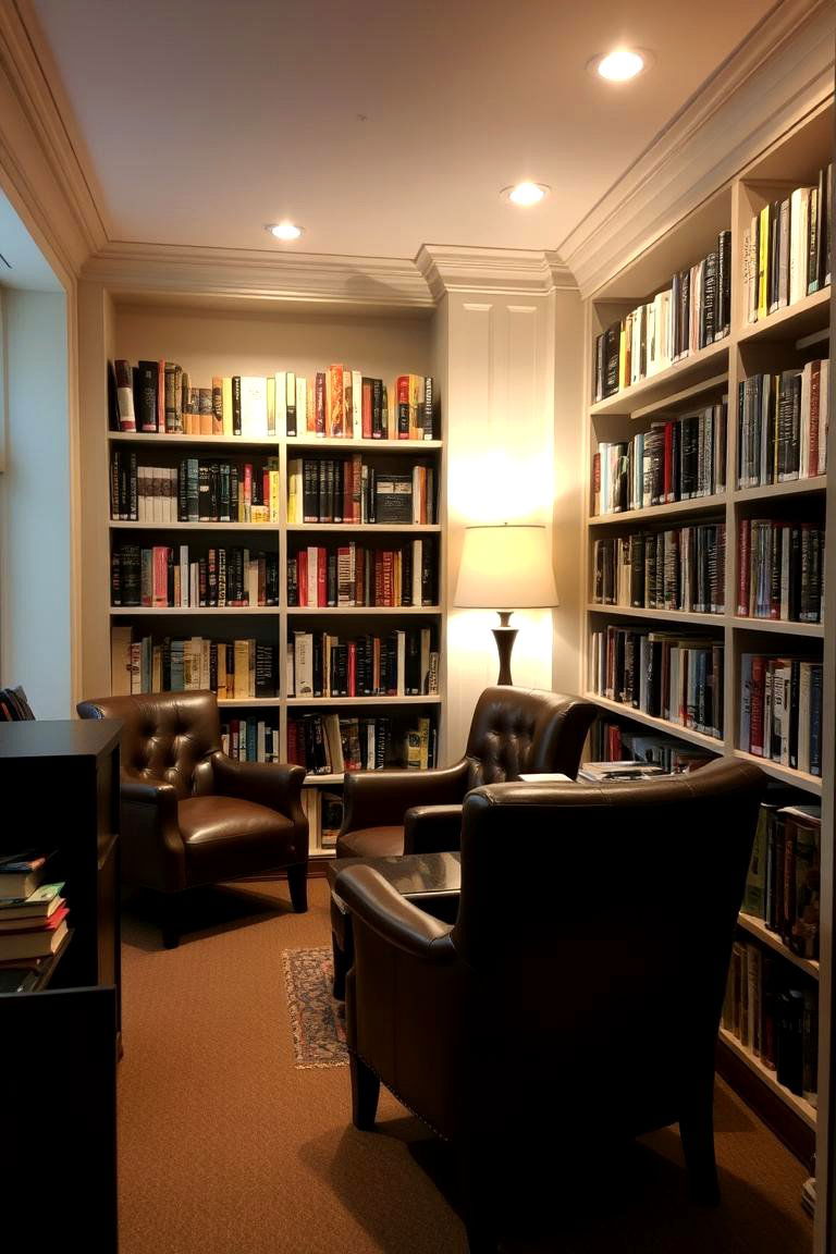 Library Lounge - 24 Man Cave Ideas