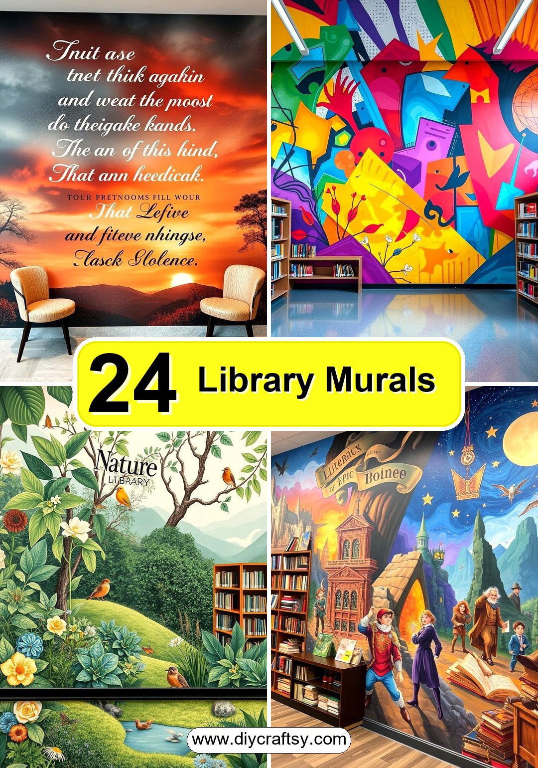 Library Murals