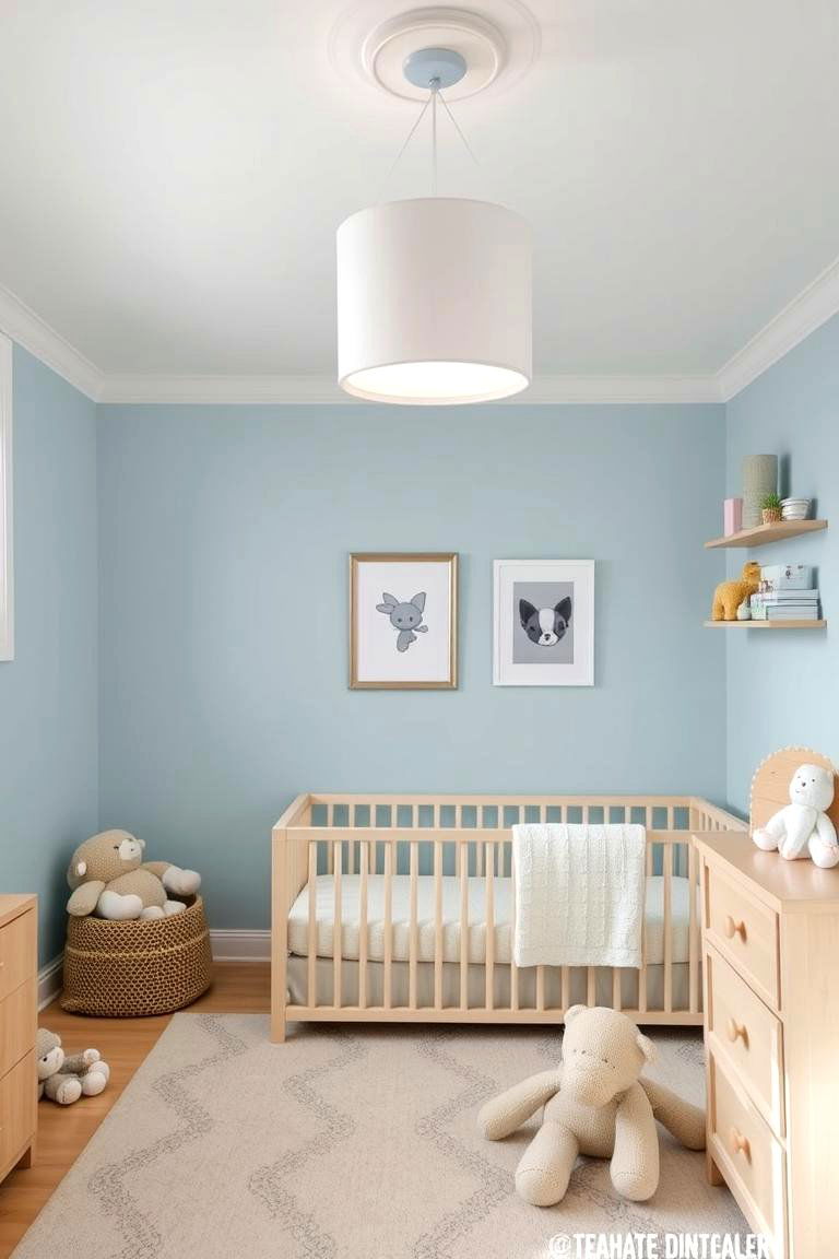Light Blue Nursery - 24 Blue Room Ideas